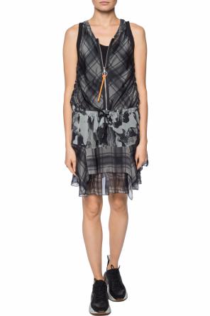 Tie-up patterned dress, zdjęcie 2 Tie-up patterned dress od Diesel